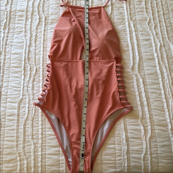 Peach Cupshe One-piece Swimsuit - Picture 2 of 4